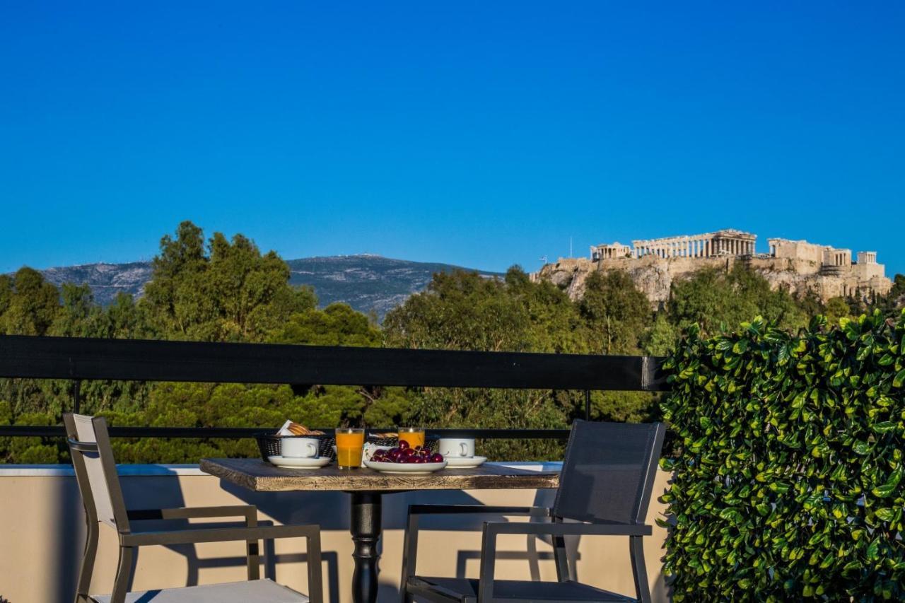 Acropolis Vision Hotel Atena Exterior foto